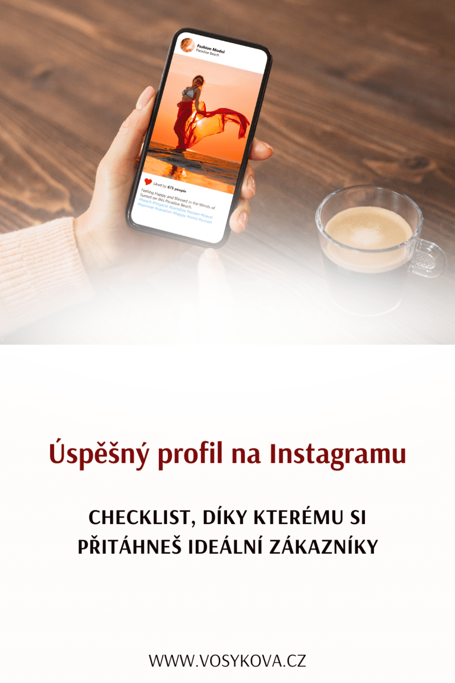 Úspěšný profil na Instagramu - checklist ZDARMA