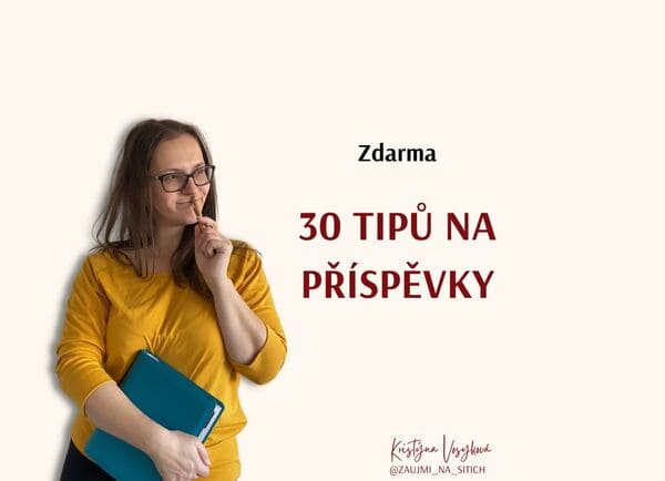 30 tipů na příspěvky zdarma