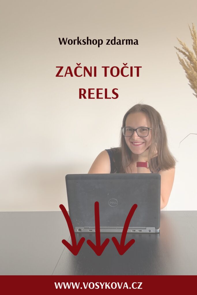 Workshop zdarma: Začni točit Reels