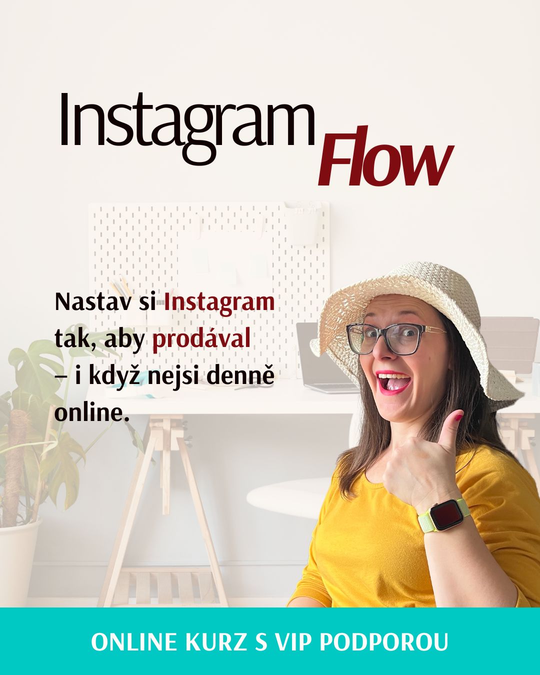 Instagram Flow: Nastav si Instagram tak, aby prodával – i když nejsi denně online.
