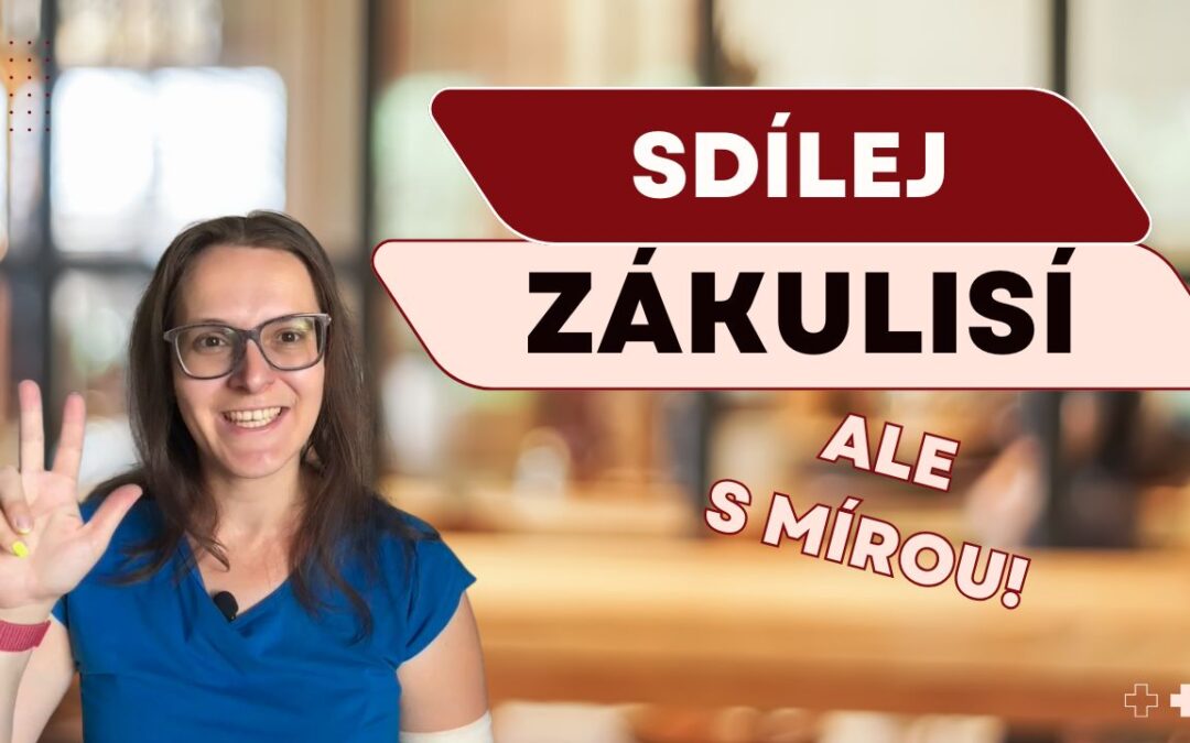 Jak sdílet zákulisí na Instagramu⁠ bez ztráty soukromí a&nbsp;s&nbsp;respektem k&nbsp;hranicím